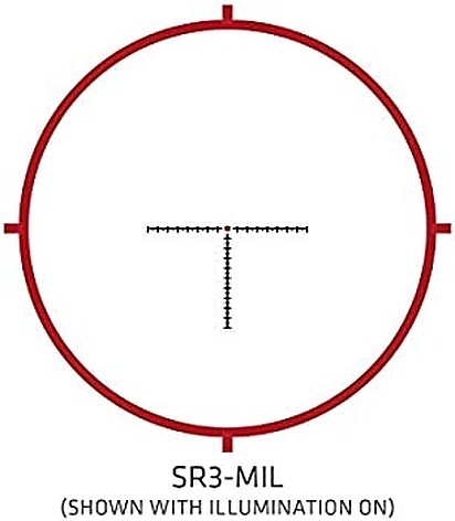 Crimson Trace 5-Series 1-8x28 SF Belyst FFP SR1-MIL Kikarsikte - bild 5 av 5