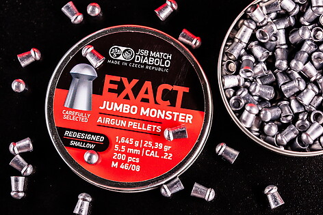 JSB Exact Jumbo Monster 5.52mm - 1.645g Redesigned Shallow - bild 2 av 2