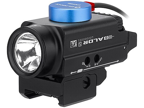 Olight Baldr S 800 Lumen Vapenlampa Laser Svart - bild 3 av 4