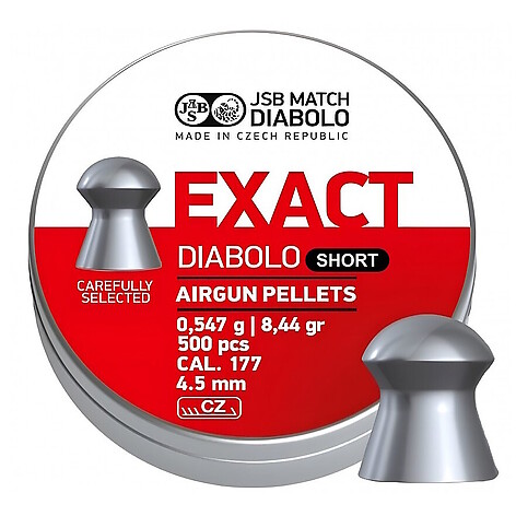 JSB Exact Short 4.52mm 500st