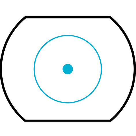 NcSTAR Heads Up Four Blue Riktmedel Reflexsikte - bild 5 av 7