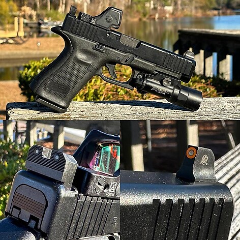 XS Sights R3D 2.0 HK VP9 Orange Nattsikte - bild 3 av 5