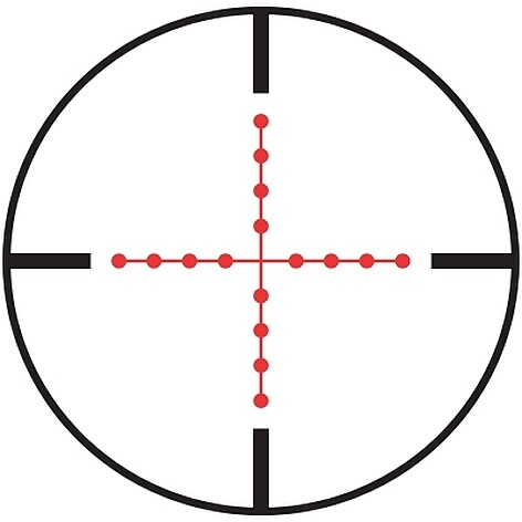 NcSTAR USS 3-9x40 med Red-Dot Belyst Mil-Dot Kikarsikte Brun - bild 2 av 6