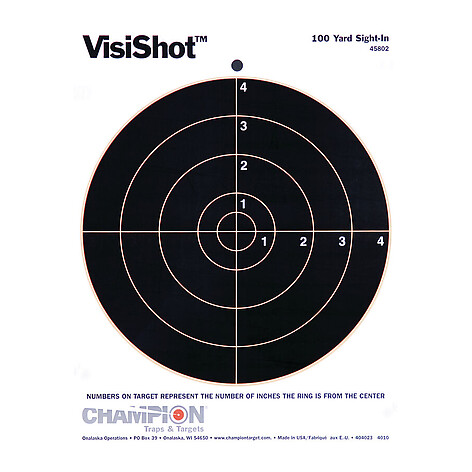 Champion Targets Visishot  203mm 10pk