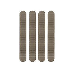 B5 Systems M-LOK Rail Cover 4-pack FDE