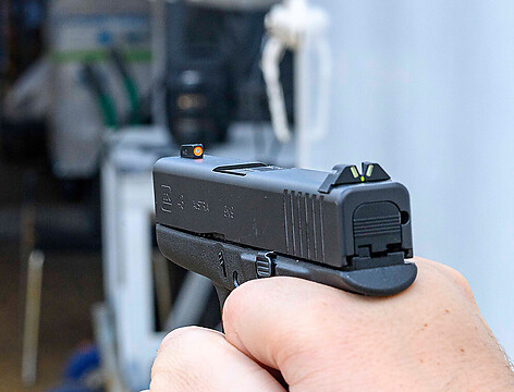 Meprolight Hyper-Bright V-Sight Smith & Wesson M&P Orange Set - bild 4 av 5