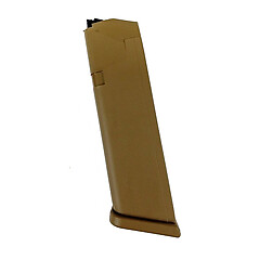 Glock G17 9mm Luger 10 Skott Magasin Brun