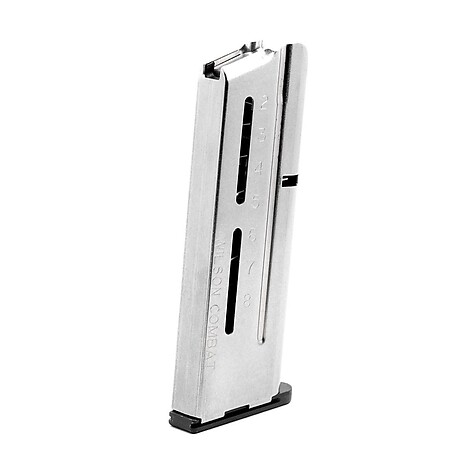 Wilson Combat 1911 Elite Tactical 9mm Luger 8 Skott Silver