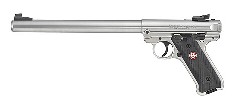 Ruger MKIV Target 10 tum.22 LR Rostfri Pistol - bild 2 av 5