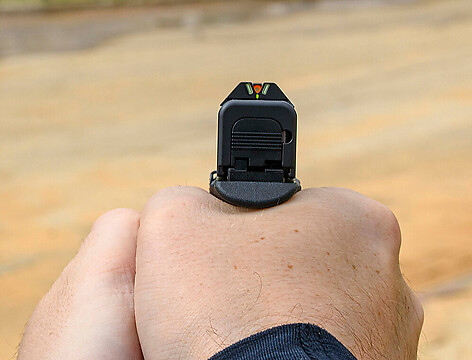 Meprolight Hyper-Bright V-Sight Smith & Wesson M&P Orange Set - bild 2 av 5