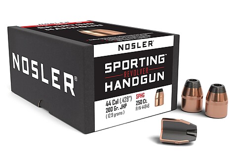 Nosler Sporting Handgun JHP .44 200gr 250/Box - bild 2 av 4