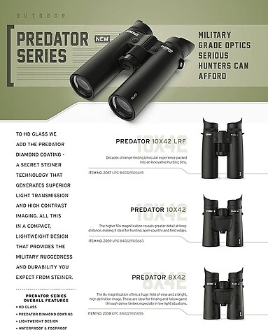 Steiner Predator 10x42 Kikare - bild 4 av 4