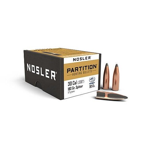 Nosler Partition .30 180gr 50/Box - bild 2 av 2