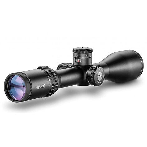 Hawke Sidewinder 30 4-16x50 FFP SF Belyst Half-Mil Kikarsikte