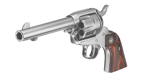 Ruger Vaquero .45 LC 140mm Rostfri Revolver - bild 3 av 6