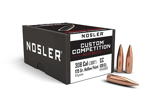 Nosler Custom Competition HPBT .30 175gr 100/Box - bild 2 av 2