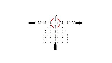 EOTech Vudu 3-9x32 ELFX SFP Belyst MR5 MRAD Kikarsikte - bild 8 av 8