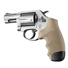 Hogue OverMolded Full Size S&W J-Frame Vapengrepp FDE