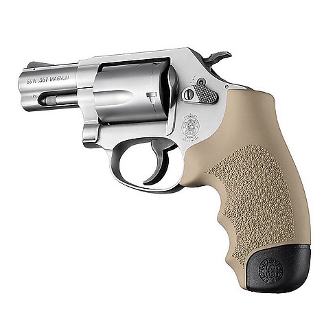 Hogue OverMolded Full Size S&W J-Frame Vapengrepp FDE