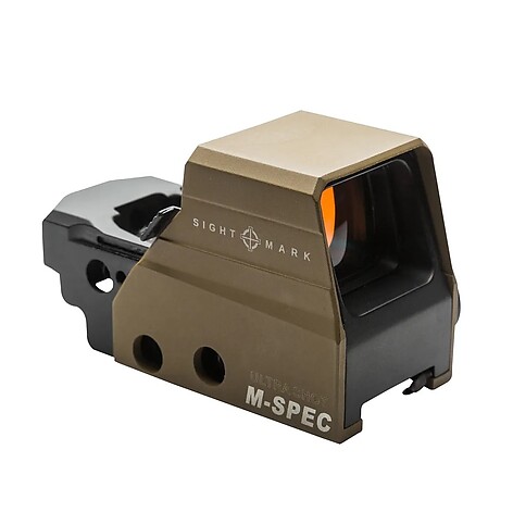 Sightmark Ultra Shot M-Spec 65 MOA Circle Dot Reflexsikte FDE - bild 9 av 10