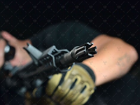 Strike Industries Venom Flash Hider 5.56/.223 - bild 2 av 7