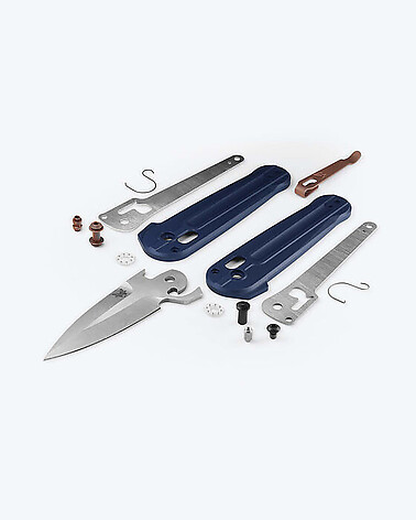 Benchmade 491 Lowden Crater Blue Aluminium Kniv - bild 3 av 8
