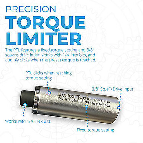 Boorka Tools Single 65 in/lb PTL Kit - bild 7 av 8