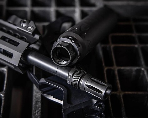 Dead Air Silencers Xeno A1 Flash Hider 1/2-28 - bild 3 av 3