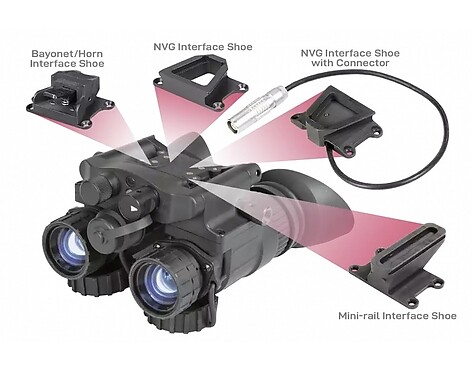 AGM NVG-40 NW1 Gen2+ P45 Vit Nattkikare - bild 3 av 9