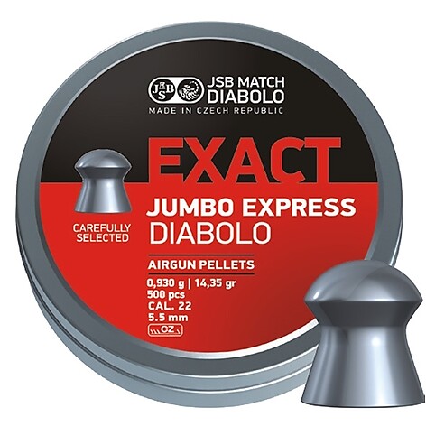 JSB Exact Jumbo Express 5.52mm - 0.930g 500st