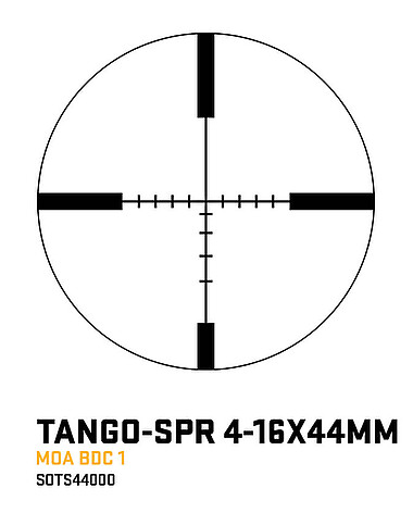 Sig Sauer TANGO-SPR 4-16x44 SF SFP MOA BDC-1 Kikarsikte - bild 5 av 8