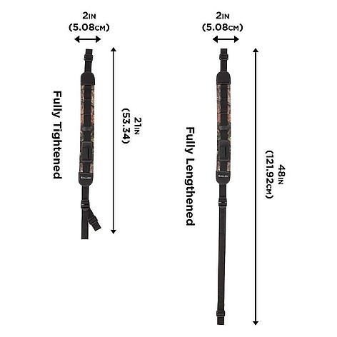 Allen Neoprene Shotgun Mossy Oak 122cm Vapenrem - bild 2 av 9