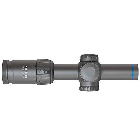 Meopta MeoPro R6 1-6x24 SFP RD Belyst KDot 2 Kikarsikte - bild 2 av 6