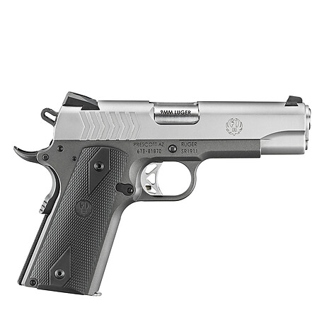Ruger SR1911 Lightweight Commander 9mm Pistol