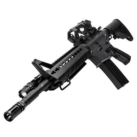 NcSTAR AR15 Triangle KeyMod Carbine 269mm Handguard - bild 5 av 5