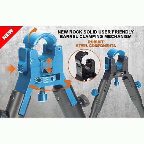 Leapers UTG New Gen Reinforced Clamp-on Bipod 221-259mm - bild 5 av 9