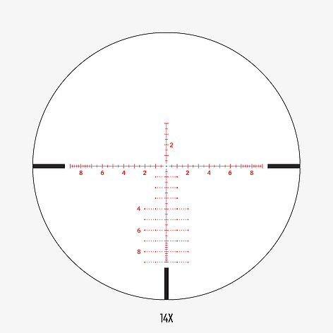 Athlon Talos BTR G2 4-14x44 SF FFP Belyst APLR10 MIL Kikarsikte - bild 4 av 5