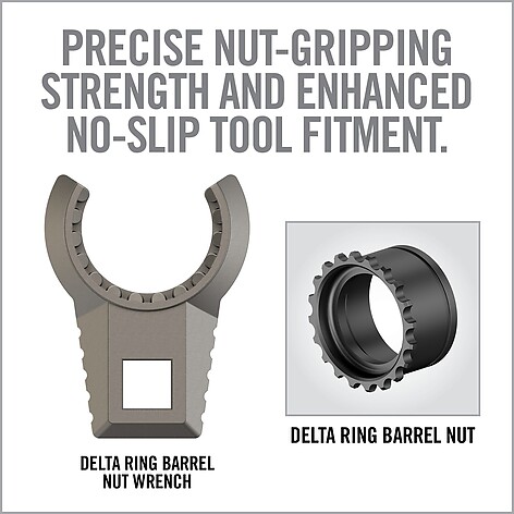 Real Avid Master Fit Delta Ring Barrel Nut - bild 5 av 5
