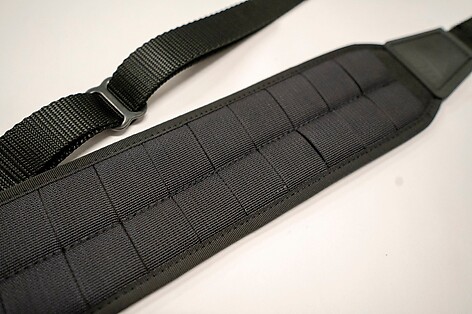 Grovtec Molle QD Swivel Vadderad Vapenrem Svart - bild 2 av 2