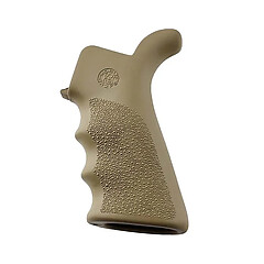 Hogue AR15 Beavertail Gummi Vapengrepp Brun