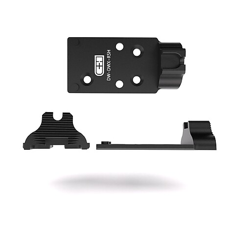 C&H Precision Adapter Aluminium Dan Wesson DWX Trijicon RMR - bild 3 av 4