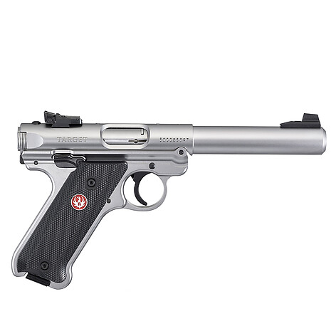 Ruger MKIV Target .22 LR Rostfri Pistol