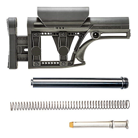 Luth-AR MBA-1 Modular Buttstock Assembly Kit .308 Rifle Svart