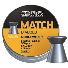 JSB Yellow Match Diabolo Gevr 4.50mm - 0.520g