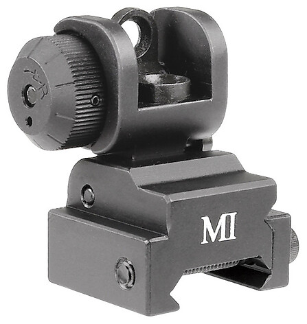 Midwest A2 Flip-Up Picatinny Bakre Sikte
