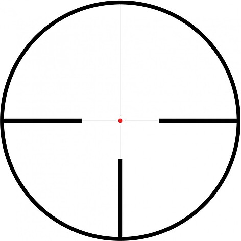 Nikko Stirling Metor 1-4x24 Belyst 4 Dot Kikarsikte - bild 3 av 3