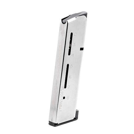 Wilson Combat 1911 Elite Tactical .45 ACP 8 Skott Silver