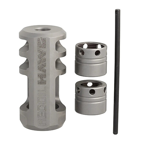 Browning Recoil Hawg .30 Muzzle Brake Silver