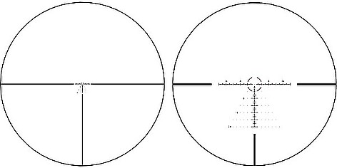 Bushnell R7 3-15x50 SF FFP Belyst MOA Hybrid Tree Kikarsikte - bild 2 av 9