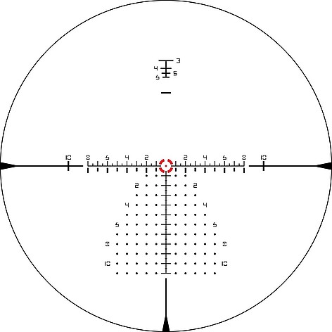 Vortex Razor HD Gen III 1-10x24 FFP Belyst EBR-9 MRAD Kikarsikte - bild 8 av 9